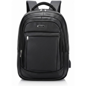 Mochila Executiva Premium em Couro Sintético Impermeável - Modelo P211